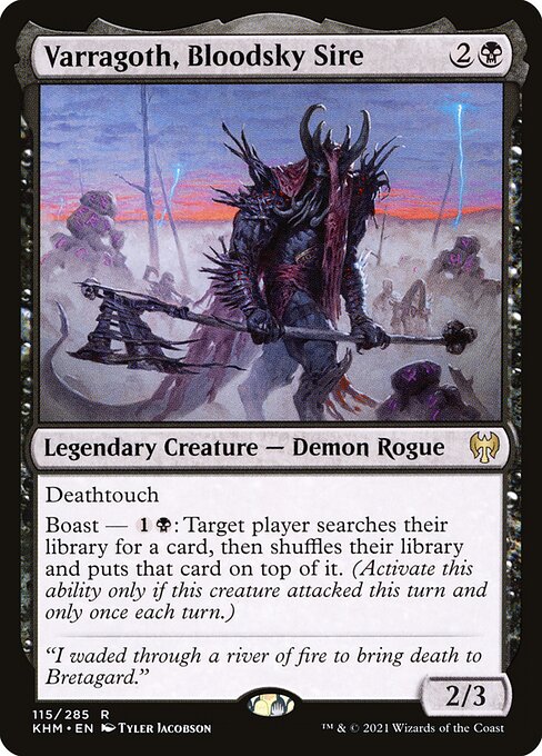 Varragoth, Bloodsky Sire 115