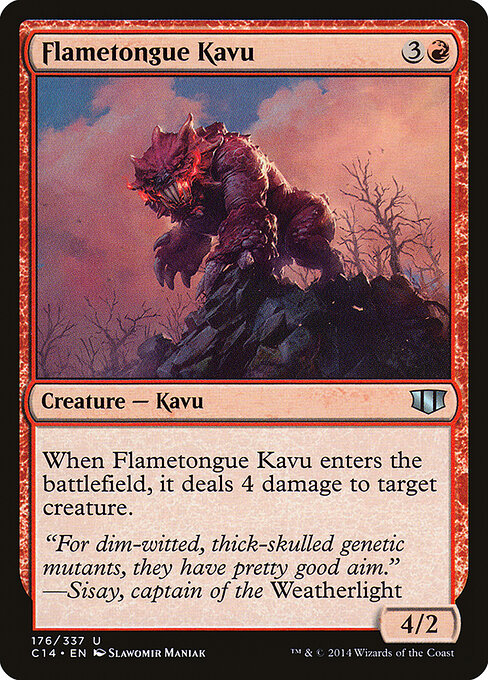 Flametongue Kavu 176
