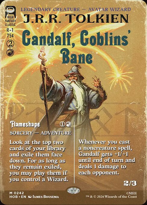 Gandalf, Goblins' Bane // Flameshape 242