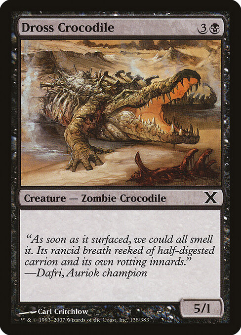 Dross Crocodile 138