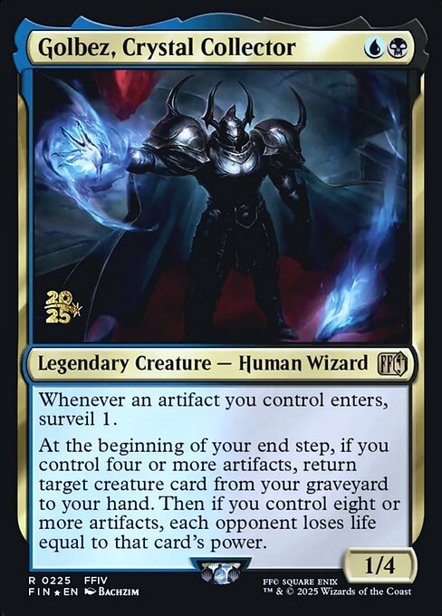 Golbez, Crystal Collector 225s