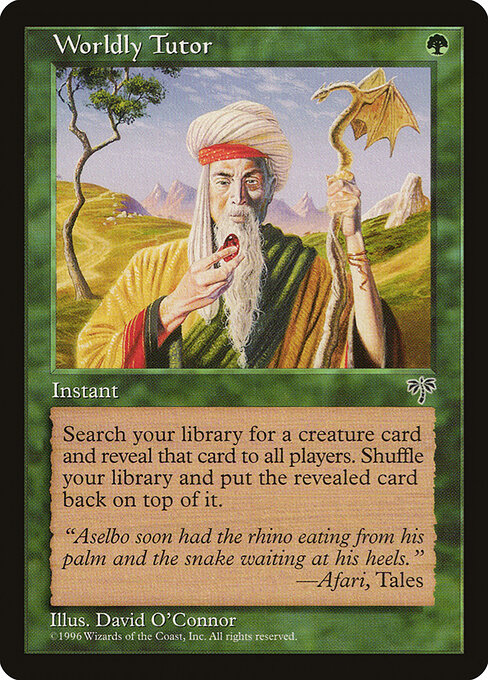 Worldly Tutor 255