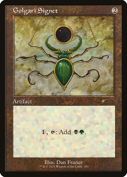 Golgari Signet 292