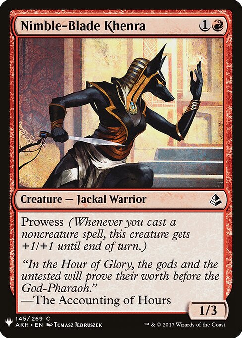 Nimble-Blade Khenra AKH-145