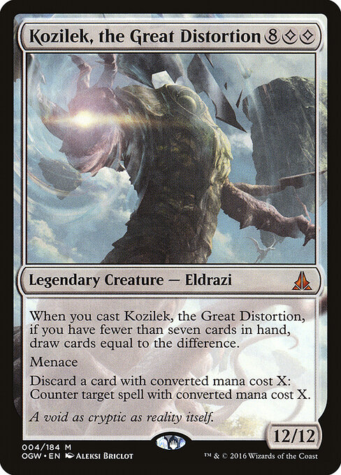 Kozilek, the Great Distortion 4