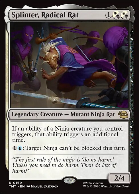 Splinter, Radical Rat 169