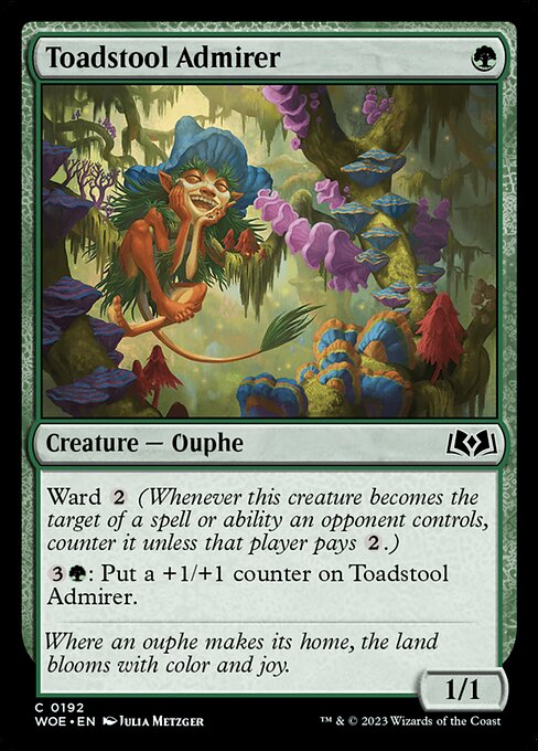 Toadstool Admirer 192