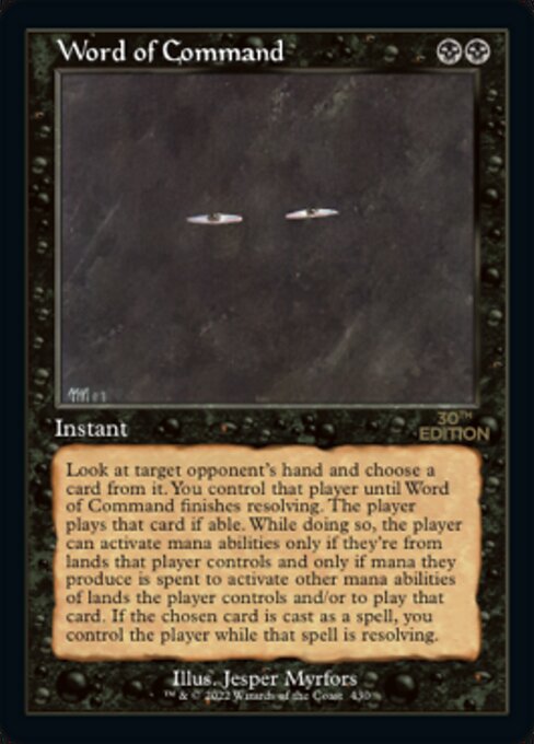 Word of Command 430