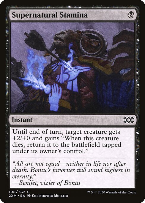Supernatural Stamina 108