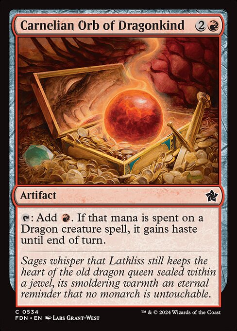 Carnelian Orb of Dragonkind 534