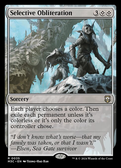 Selective Obliteration 35