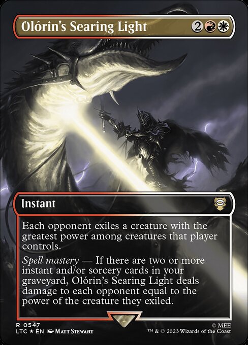 Olórin's Searing Light 547