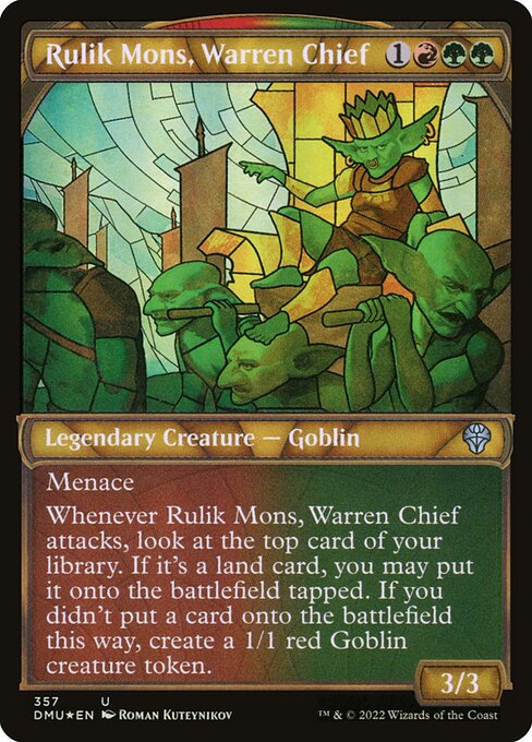 Rulik Mons, Warren Chief 357