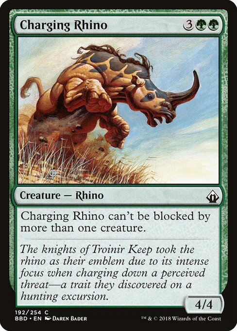 Charging Rhino 192