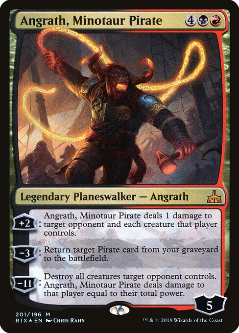 Angrath, Minotaur Pirate 201