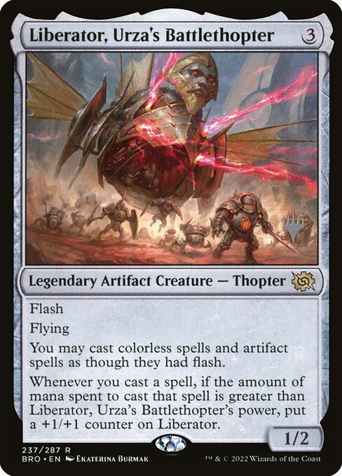 Liberator, Urza's Battlethopter 237p