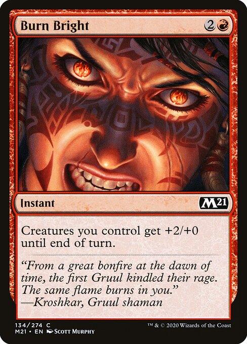 Burn Bright 134