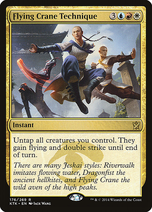 Flying Crane Technique 176