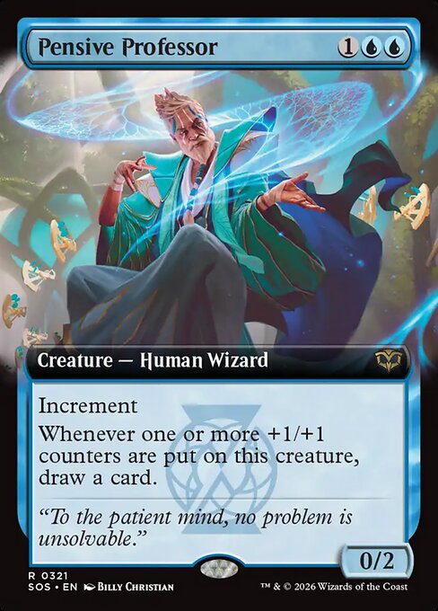 Pensive Professor 321