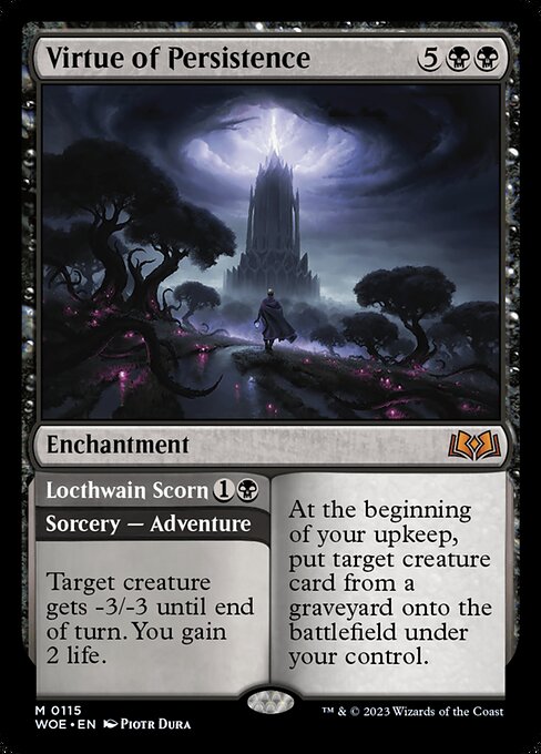 Virtue of Persistence // Locthwain Scorn 115
