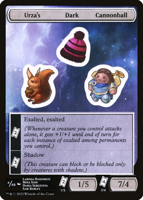 Urza's Dark Cannonball 4