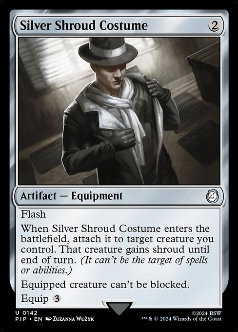 Silver Shroud Costume 142