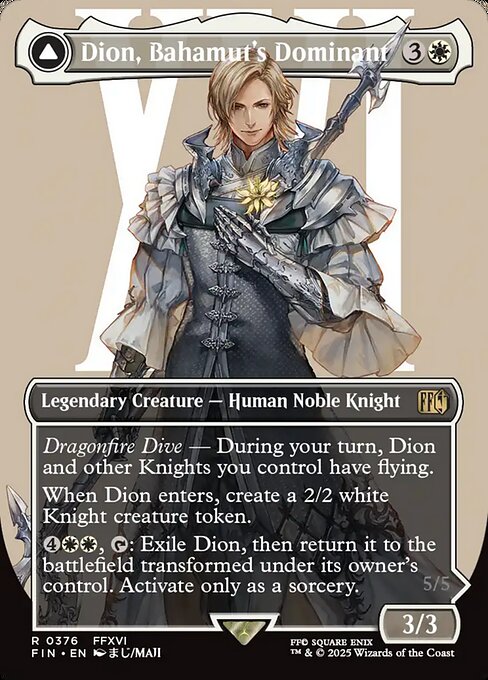 Dion, Bahamut's Dominant // Bahamut, Warden of Light 376