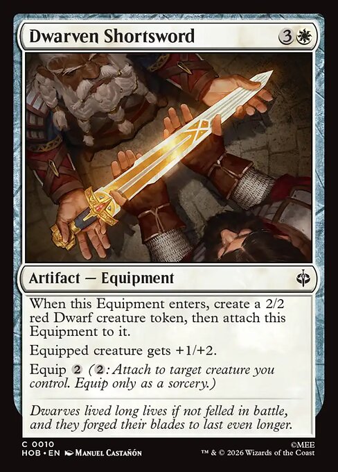 Dwarven Shortsword 10
