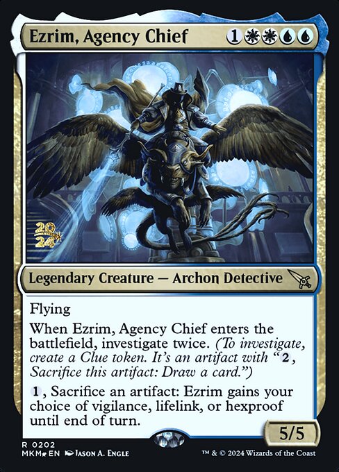 Ezrim, Agency Chief 202s