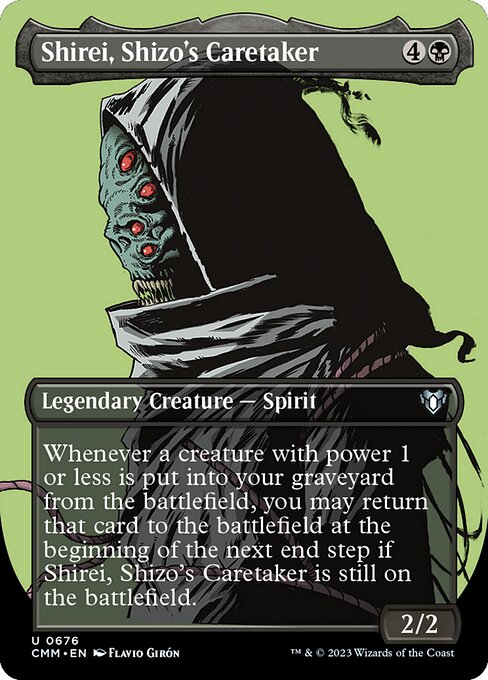 Shirei, Shizo's Caretaker 676