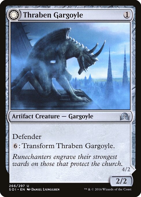 Thraben Gargoyle // Stonewing Antagonizer 266