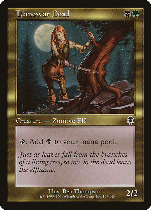Llanowar Dead 109