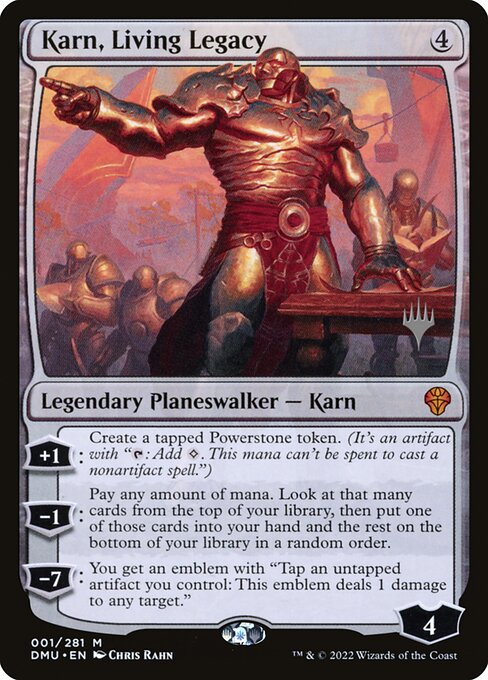 Karn, Living Legacy 1p