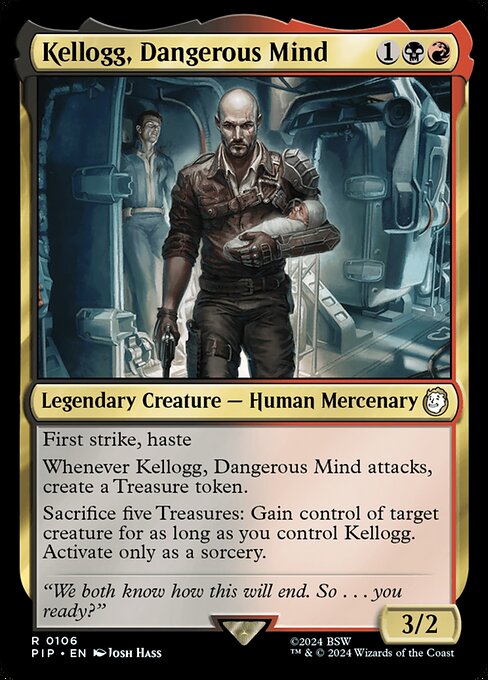 Kellogg, Dangerous Mind 106
