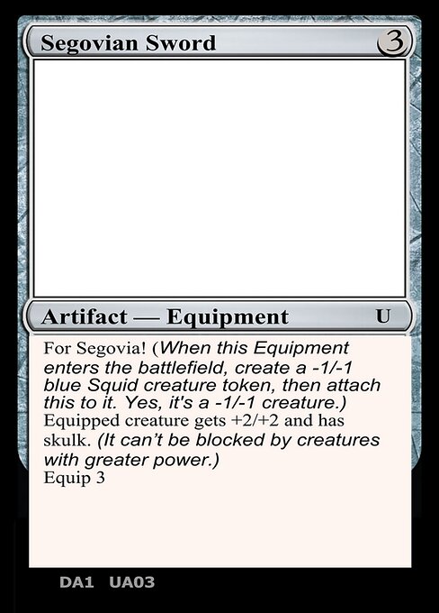 Segovian Sword UA03e
