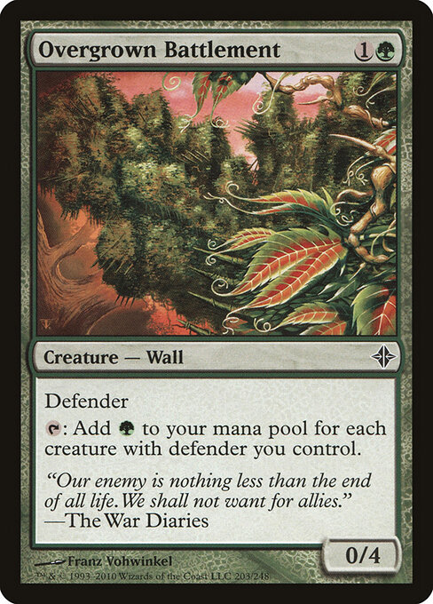 Overgrown Battlement 203