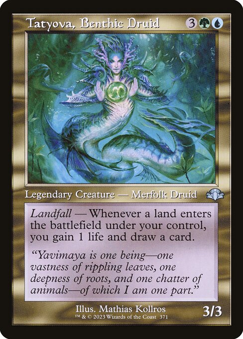 Tatyova, Benthic Druid 371