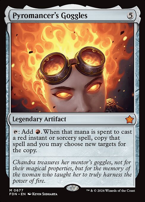 Pyromancer's Goggles 677