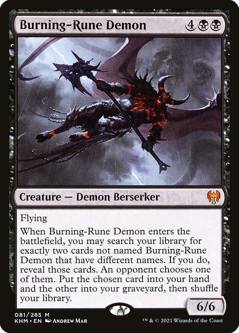 Burning-Rune Demon 81