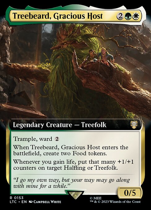 Treebeard, Gracious Host 153