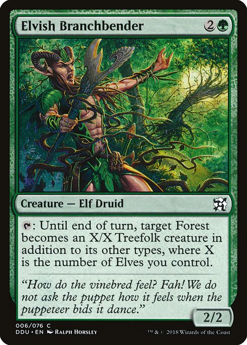 Elvish Branchbender 6