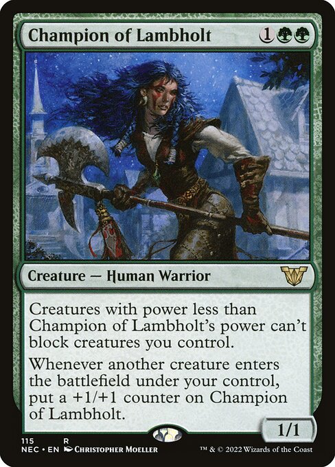 Champion of Lambholt 115