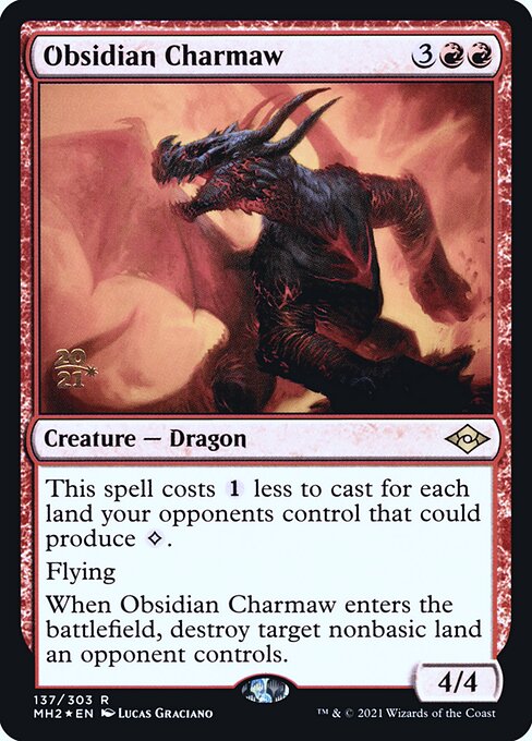 Obsidian Charmaw 137s