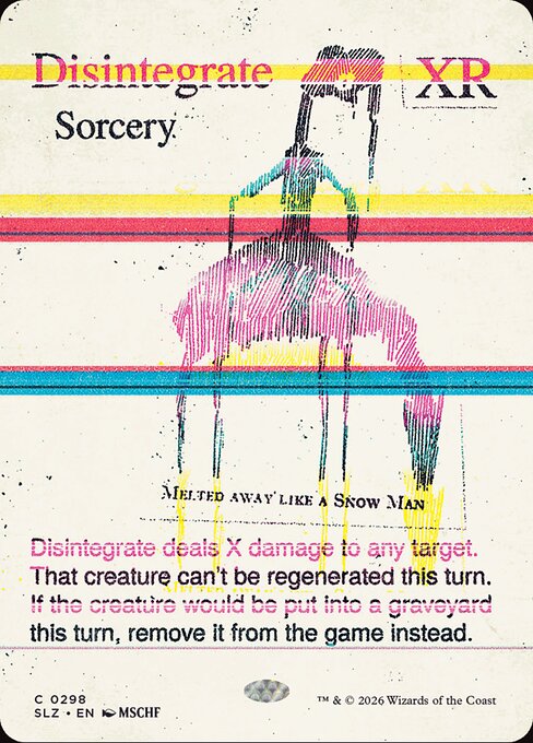 Disintegrate 298