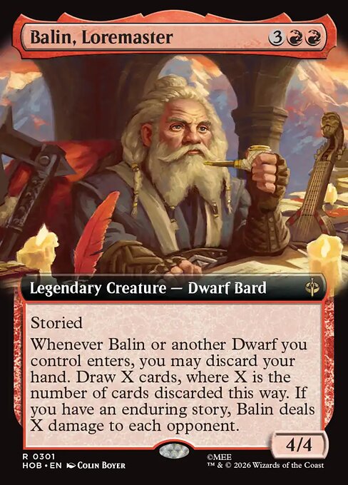 Balin, Loremaster 301