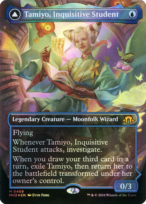 Tamiyo, Inquisitive Student // Tamiyo, Seasoned Scholar 469