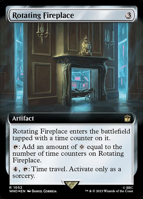 Rotating Fireplace 1052