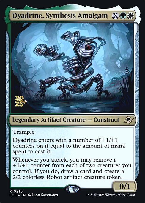 Dyadrine, Synthesis Amalgam 216s