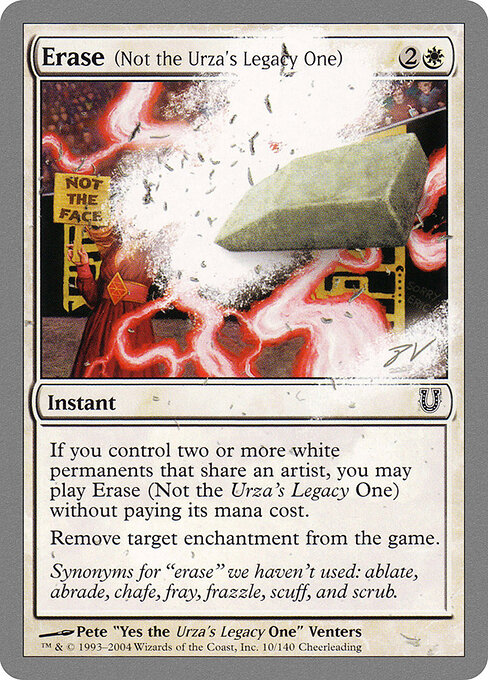 Erase (Not the Urza's Legacy One) 10