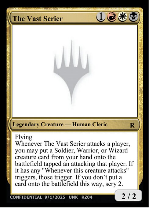 The Vast Scrier RZ04u